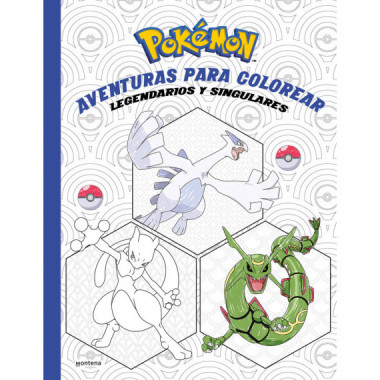 POKEMON AVENTURAS PARA COLOREAR LEGENDARIOS Y SINGULARES CO