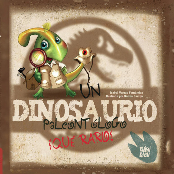 UN DINOSAURIO PALEONTOLOGO. �QUE RARO!