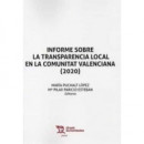 INFORME SOBRE TRANSPARENCIA LOCAL EN COMUNI.VALENCIANA 2020