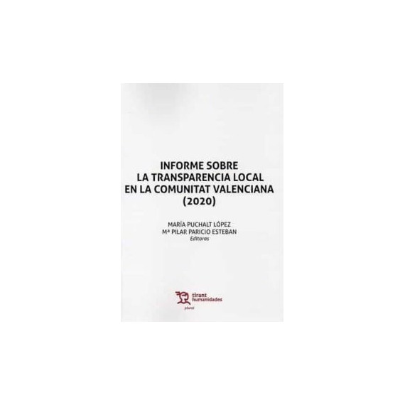 INFORME SOBRE TRANSPARENCIA LOCAL EN COMUNI.VALENCIANA 2020