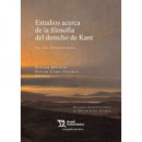 ESTUDIOS ACERCA DE LA FILOSOFIA DEL DERECHO DE KANT