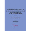 SOSTENIBILIZACION CURRICULAR DE LAS UNIVERSIDADES