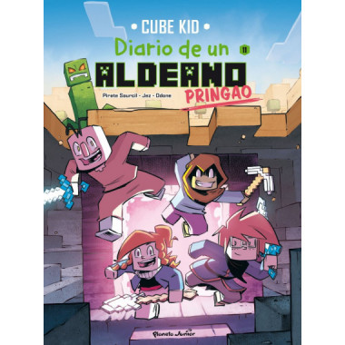 MINECRAFT. DIARIO DE UN ALDEANO PRINGAO. COMIC 11