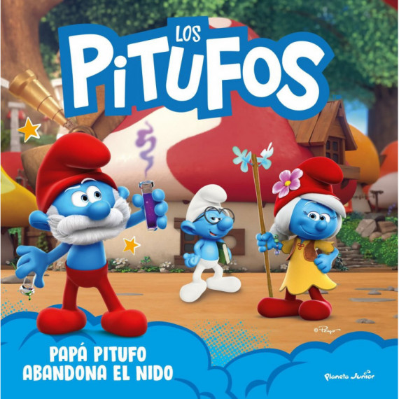 LOS PITUFOS. PAPA PITUFO ABANDONA EL NIDO