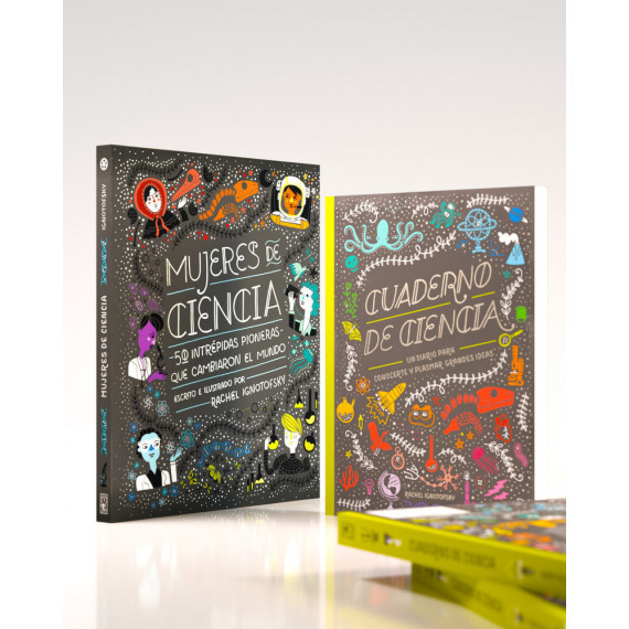 PACK MUJERES DE CIENCIA CUADERNO DE CIENCIA