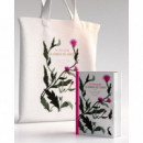 ESTUCHE PENTALOGIA LA SOMBRA DEL CARDO BOLSA DE TELA