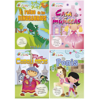 Inventa y crea (4 t�tulos)