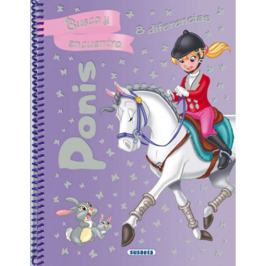 PONIS BUSCA Y ENCUENTRA 8 DIFERENCIAS