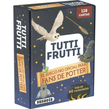 TUTTI FRUTTI. EL JUEGO NO OFICIAL PARA FANS DE POTTER