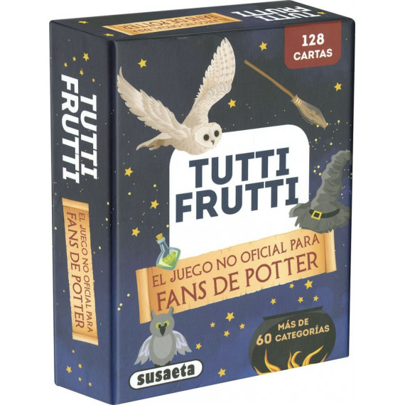 TUTTI FRUTTI. EL JUEGO NO OFICIAL PARA FANS DE POTTER