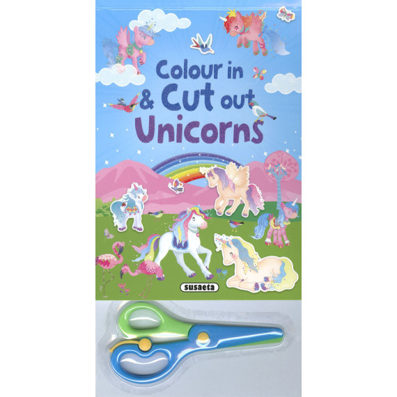 COLOUR IN & CUT OUT UNICORNS