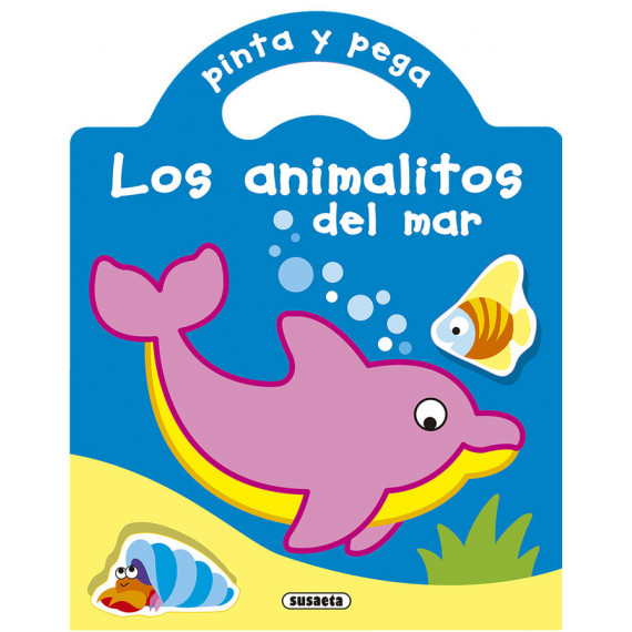 PINTA Y PEGA LOS ANIMALITOS DEL MAR