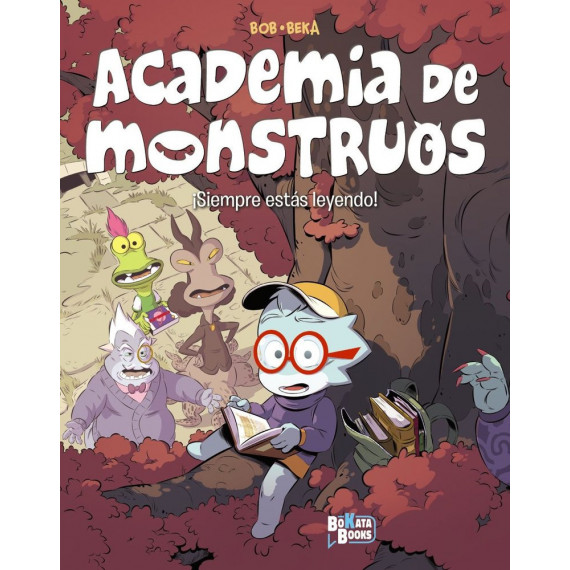 ACADEMIA DE MONSTRUOS, 2. SIEMPRE ESTAS LEYENDO