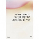 LO QUE QUEDA CUANDO TE VAS