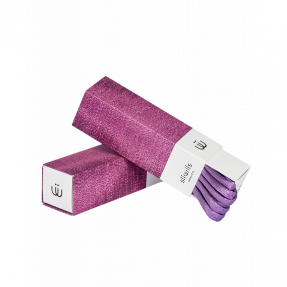 Cordones SLIWILS Morado Brillante