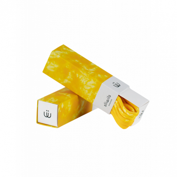 Cordones SLIWILS Tie-Dye Amarillos