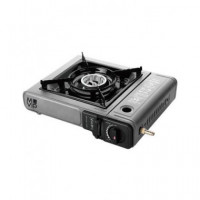 MUVIP Cocina de Gas Portatil  Uso Bombona y Botella de Gas  1 Fuego MV0337