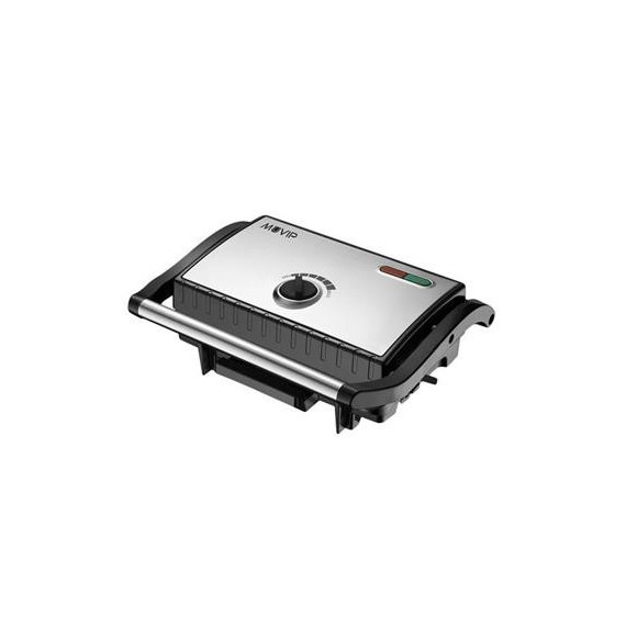 MUVIP Sandwichera Grill Inoxidable 1500W MV0346
