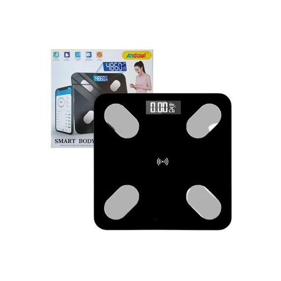 ANDOWL Bascula Pesa Corporal Q-D001 Con App