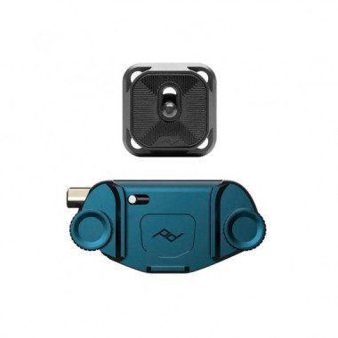 PEAK DESIGN CAPTURE CLIP V3 OCEAN CON PLACA ESTANDAR
