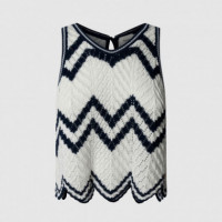 Pepe Jeans Jersey Ollie Top Blanco PL702284-808