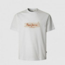 Pepe Jeans Camiseta Picthon Blanca PM509782-800