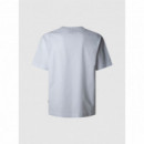 Pepe Jeans Camiseta Union Tee Blanca PM509790-800