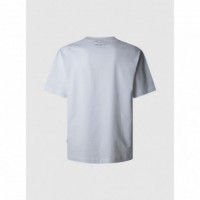 Pepe Jeans Camiseta Union Tee Blanca PM509790-800