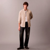 Camisa con Botones Oxford Clásica  CALVIN KLEIN