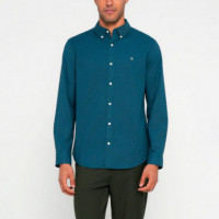 Camisa con Botones Oxford Clásica  CALVIN KLEIN