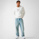 Sudadera con capucha y logo estampado