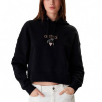 Sudadera con Logo Bordado  GUESS