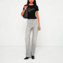 Camiseta con brillantes en el logo