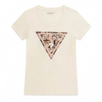 Camiseta con logo de triángulo