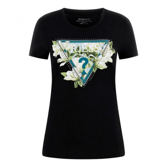 Camiseta con logo de triángulo