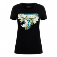 Camiseta con logo de triángulo