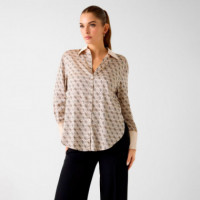 Camisa con Logotipo Integral  GUESS