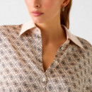 Camisa con Logotipo Integral  GUESS