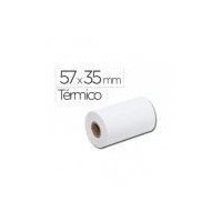 Rollo de Papel Termico 57 X 35 Paquetes 10 Unidades