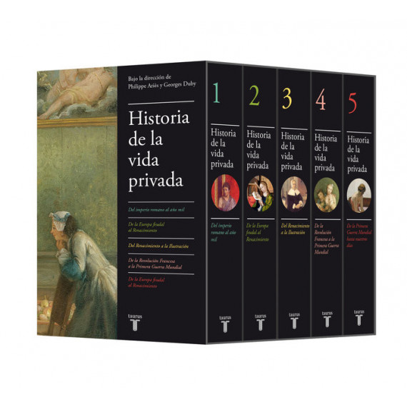 Historia de la vida privada (edici�n estuche con los 5 vol�menes)
