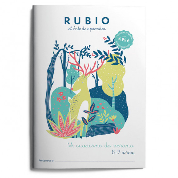 MI CUADERNO DE VERANO RUBIO 8-9 A�OS