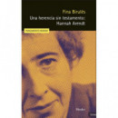Una herencia sin testamento: Hannah Arendt