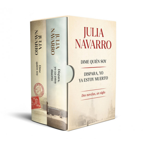 ESTUCHE JULIA NAVARRO (CONTIENE: DIME QUIEN SOY,DISPARA, YO YA ESTOY MUERTO)