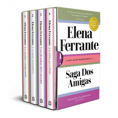 TETRALOGIA LA AMIGA ESTUPENDA (ESTUCHE)