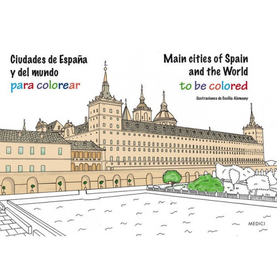 CIUDADES DE ESPA�A Y DEL MUNDO PARA COLOREAR