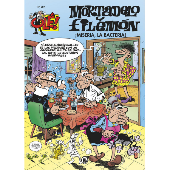 �Miseria, la Bacteria! (Ol�! Mortadelo 207)