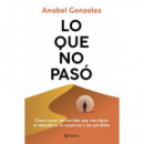 LO QUE NO PASO