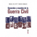 Generales y mandos de la Guerra Civil