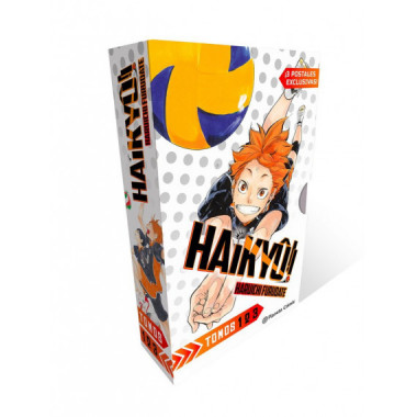 SHONEN STARTER SET HAIKYU!! N� 1+2+3