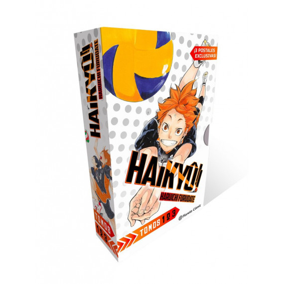SHONEN STARTER SET HAIKYU!! N� 1+2+3